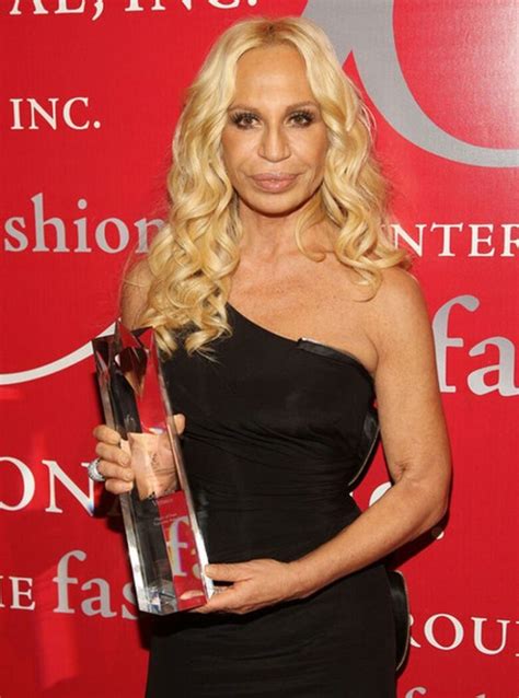 donatella versace at vogue awards